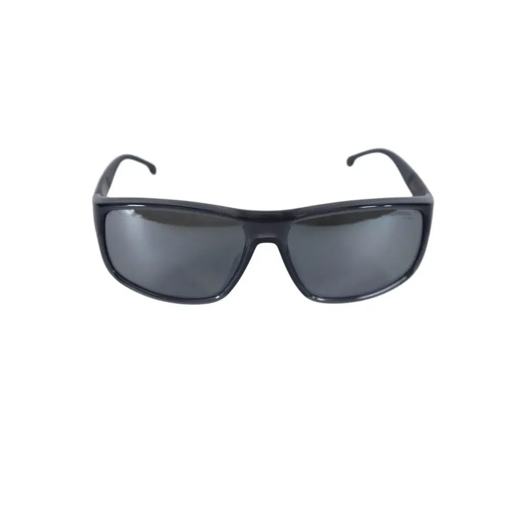 Carrera Rectangle Men's Polarized Sunglasses - Transparent Dark Grey - NWT